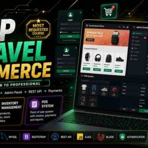 PHP Laravel E-Commerce Project | تصميم موقع متجر الكترونى بإستخدام لارافيل
